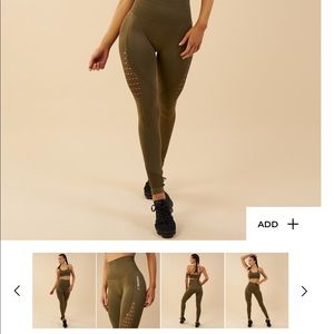 SEAMLESS ENERGY HIGH WAISTED LEGGINGS